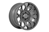 77 Series Wheel One-Piece Gunmetal Gray 20x9 6x135 +18mm Rough Country