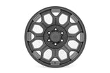77 Series Wheel One-Piece Gunmetal Gray 20x10 6x5.5 -25mm Rough Country