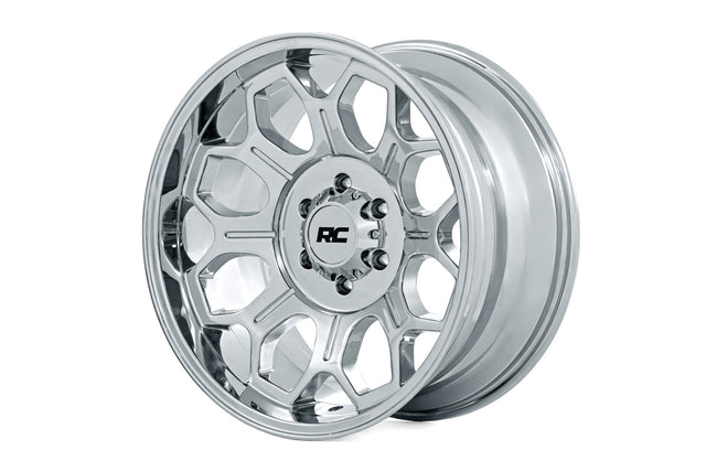 77 Series Wheel One-Piece Chrome 22x12 8x6.5 -44mm Rough Country