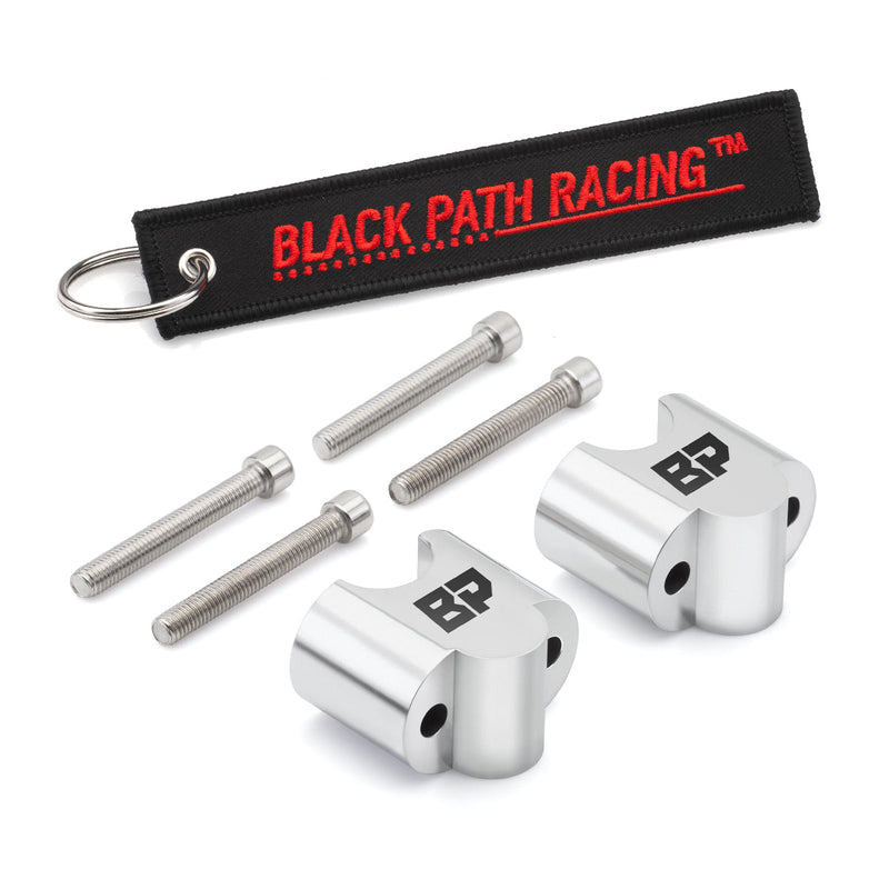 1999-2010 Royal Star Venture Silver Handlebar Risers