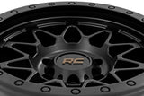 78 Series Wheel Simulated Beadlock Black 17x8.5 6x135 +0mm Rough Country