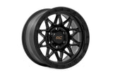 78 Series Wheel Simulated Beadlock Black 17x8.5 5x5 +0mm Rough Country