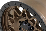 78 Series Wheel Simulated Beadlock Bronze/Black 17x8.5 5x5 +0mm Rough Country