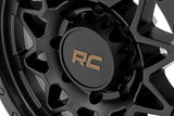 78 Series Wheel Simulated Beadlock Black 18x9 8x180 0mm Rough Country