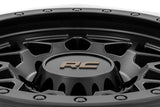 78 Series Wheel Simulated Beadlock Black 18x9 8x170 0mm Rough Country