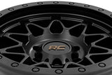 78 Series Wheel Simulated Beadlock Black 18x9 6x135 0mm Rough Country