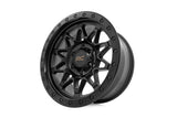 78 Series Wheel Simulated Beadlock Black 18x9 6x135 -12mm Rough Country