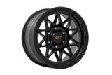 78 Series Wheel Simulated Beadlock Black 18x9 5x5 -12mm Rough Country