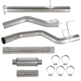 TruckTok 2013-2018 6.7L Dodge Ram Cummins 4" Downpipe back DPF Delete Pipe (With Muffler) TruckTok