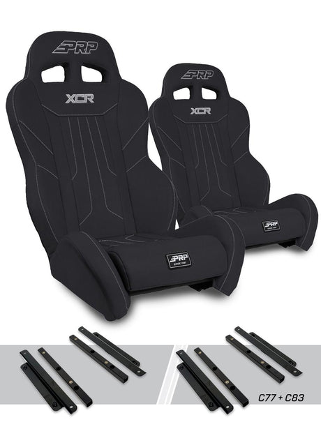 PRP XCR Suspension Seats Kit for Polaris RZR Pro XP, Pro R, Turbo R, Pro S