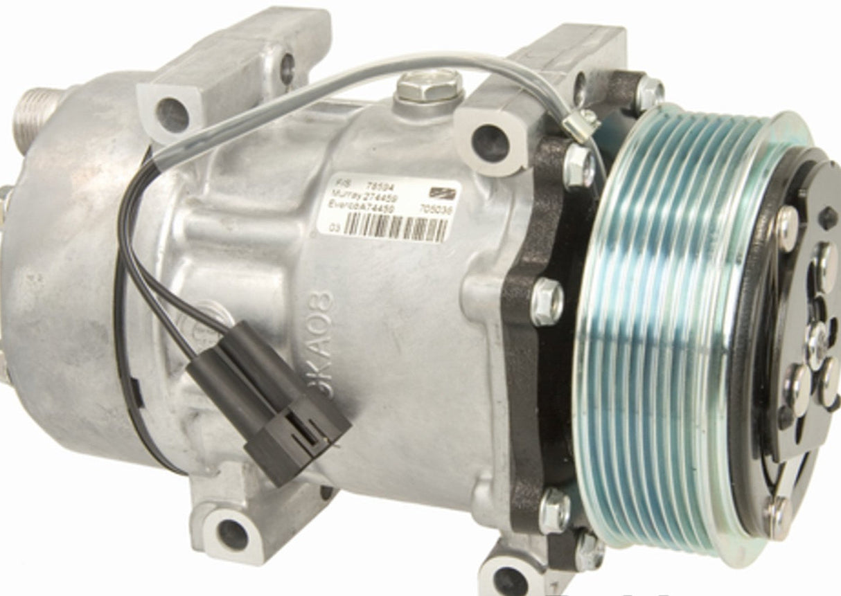 1G intercooled Air Conditioning  Compressor with clutch Far From Stock