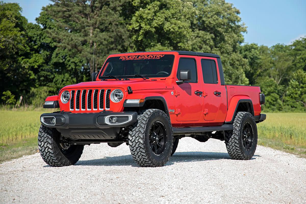 3.5 Inch Lift Kit Spacers M1 Jeep Gladiator JT 4WD (2024-2025) Rough Country