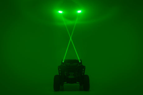 Laser Whip Light Kit RGBW 2400 Lumens Pair Rough Country