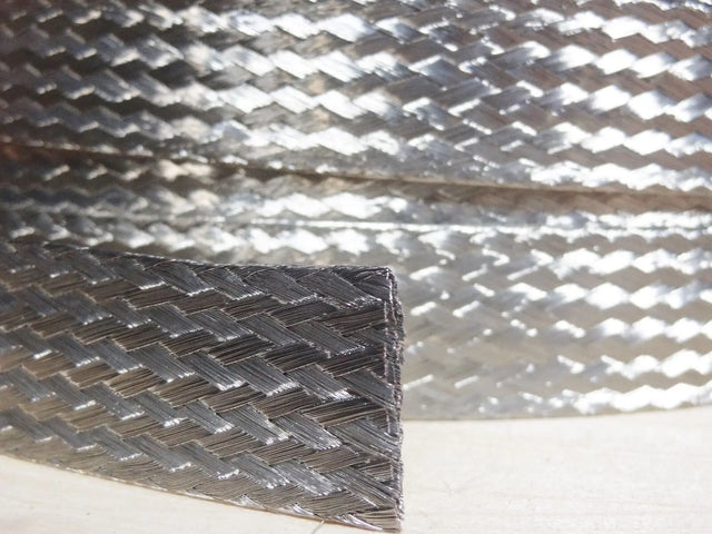 10 FEET 5/8" BRAIDED GROUND STRAP GROUNDING Tinned Copper Flat Braid MADE IN USA ACDC