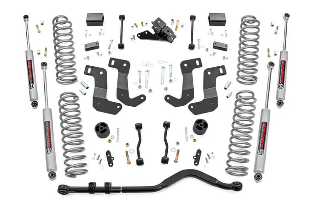 3.5 Inch Lift Kit C/A Drop 4-Door Jeep Wrangler JL 4WD (2021-2023) Rough Country