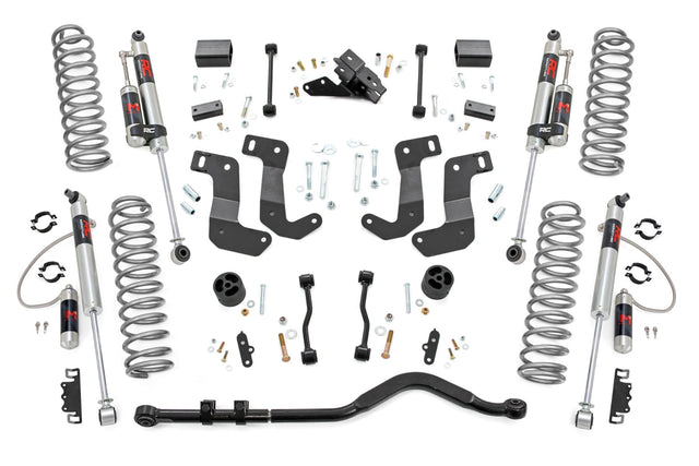 3.5 Inch Lift Kit C/A Drop Stage 1 M1R Jeep Wrangler JL 4WD (21-23) Rough Country