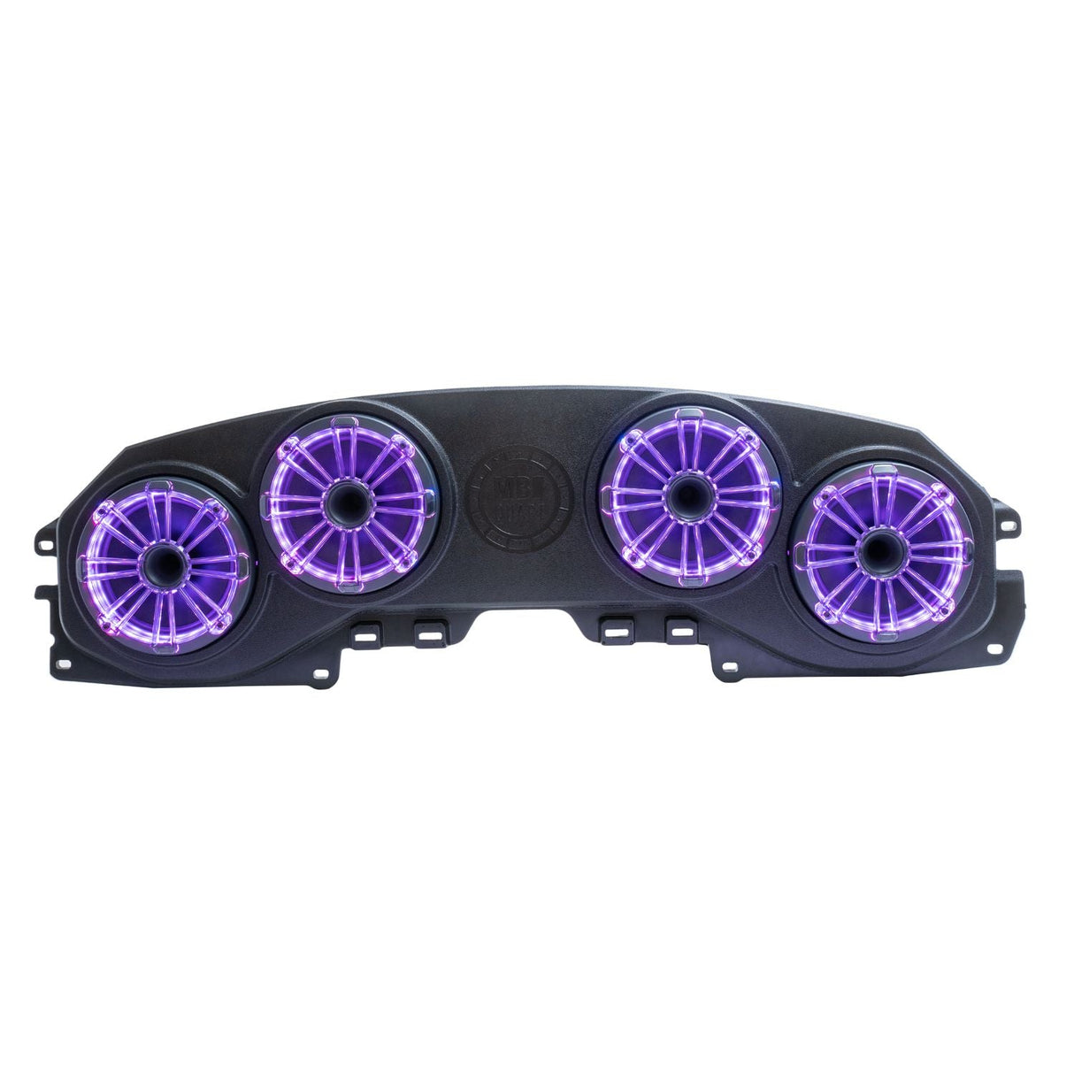 MB Quart Tuned Rear Soundbar with 8 Inch Compression Horn Speakers, Enclosure, with RGB LED Lighting option I '18-'23 JL Wrangler/ '20-'23 JT Gladiator