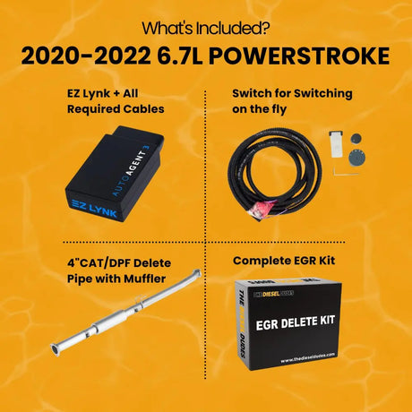 Ford 6.7 Powerstroke Full Delete Bundle | 2020-2022 thedieseldudes