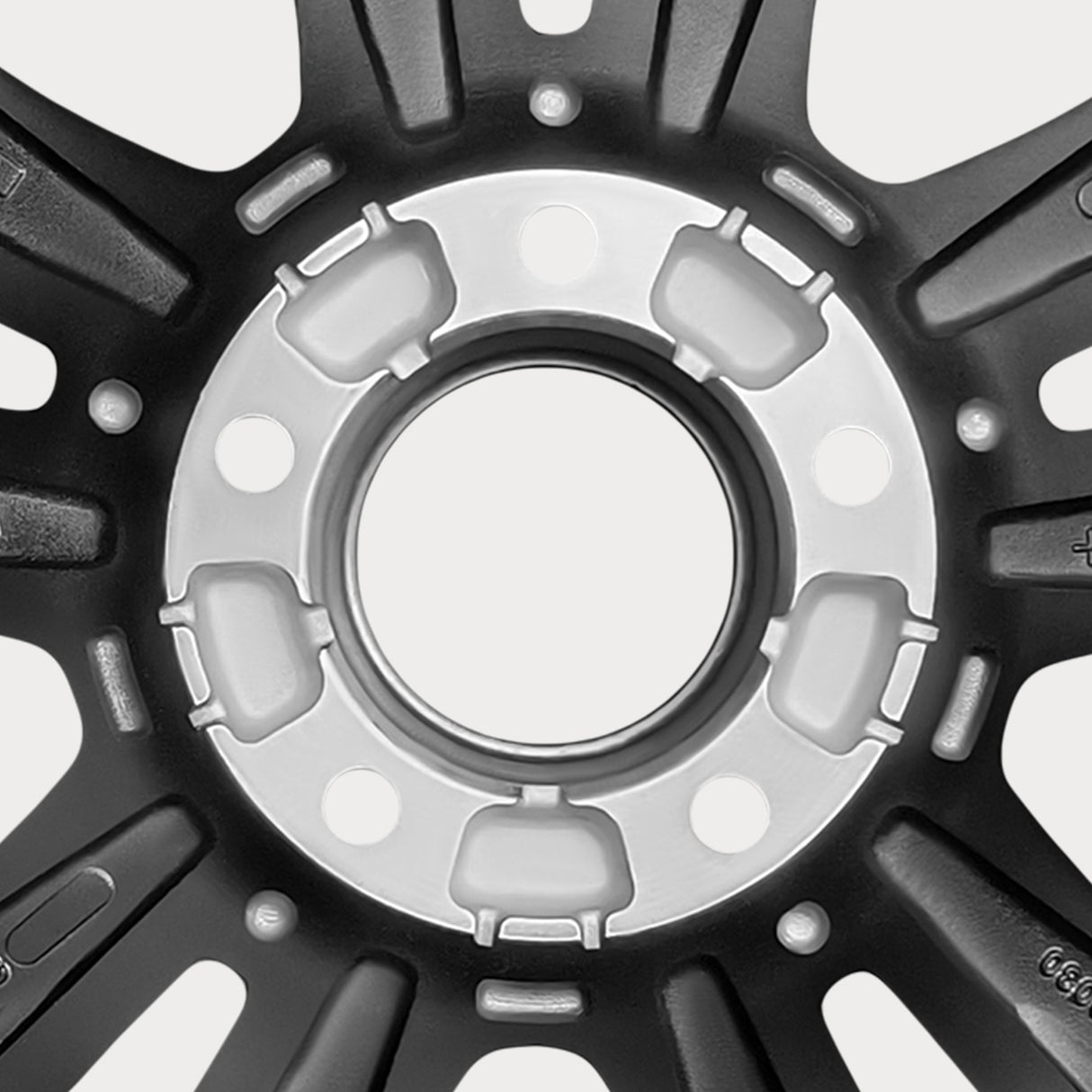 21x8.5 5x150 Black Machine Face 1 pcs Wheels That Fits Lexus LX