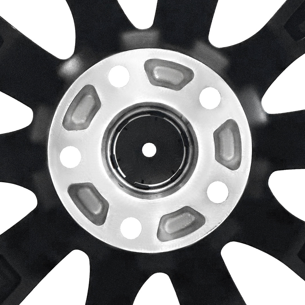 Tesla Wheels 18x7.5" pcd 5x114.3mm Black Machine Face 4pcs Model Y 3