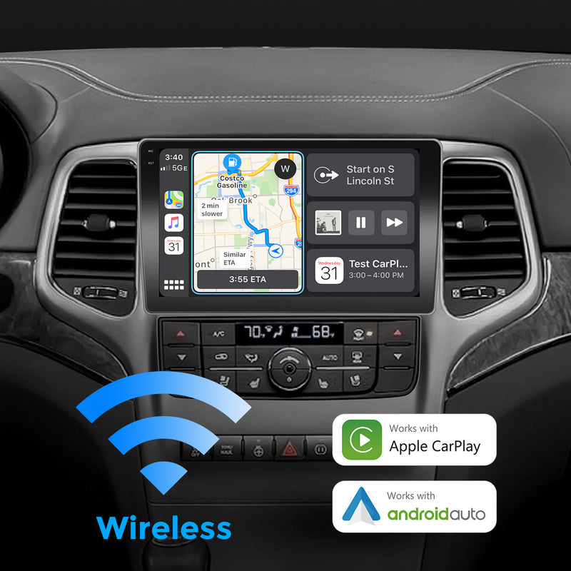 VISION 9” Custom-Fit Car Stereo for Jeep Grand Cherokee 2011-2013