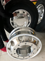(Set of 200) 11R 22.5 16 PR Closed Shoulder Drive Truck Tire with 22.5 x 8.25 Wheel (Mounted) x200