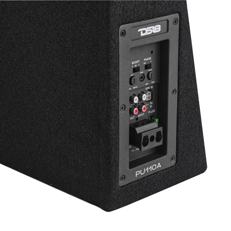 10” Amplified Shallow Subwoofer Enclosure for Pickup Trucks
