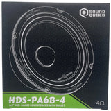 SoundQubed HDS-PA6B-4 6.5-Inch Pro Audio Bullet Speaker