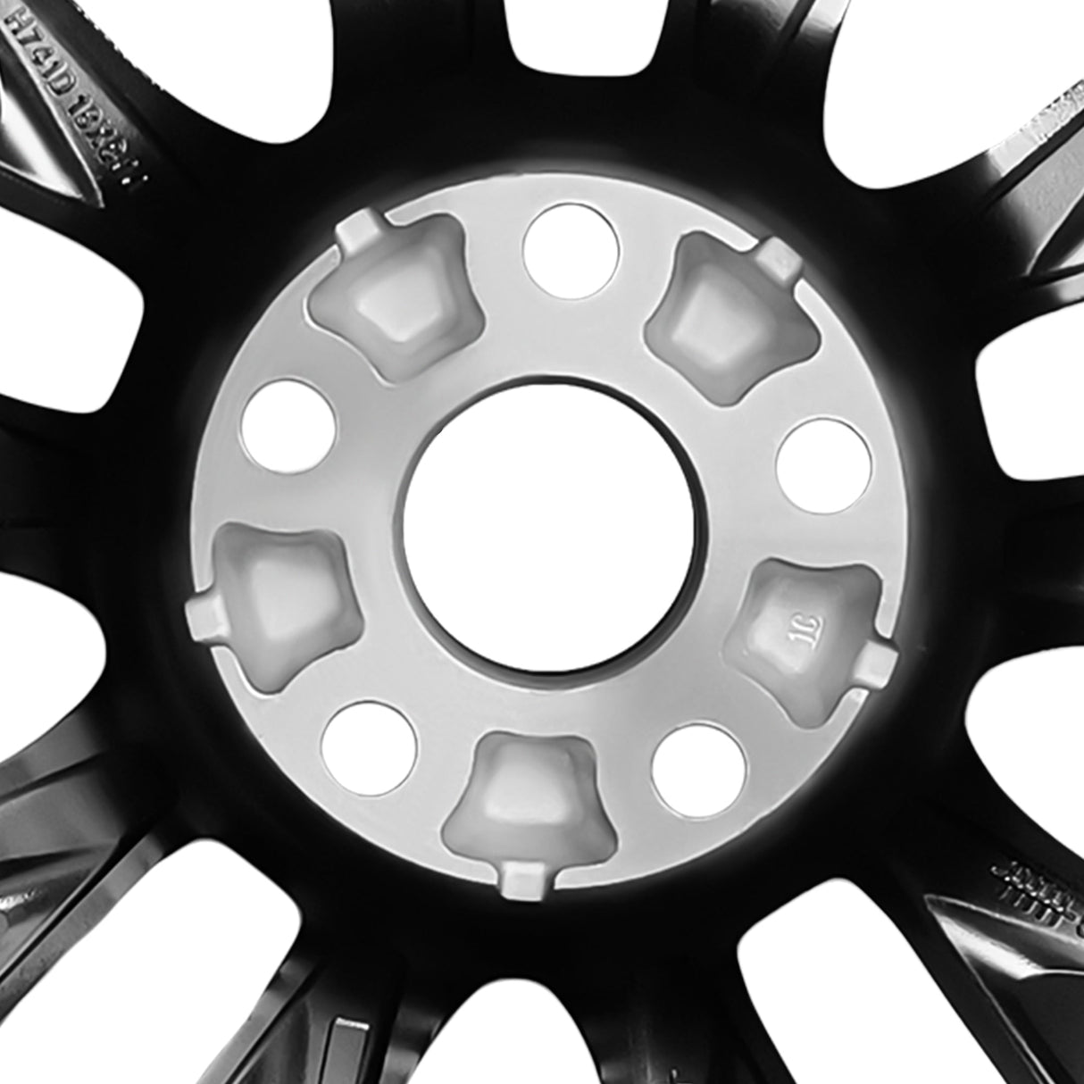 Lexus Toyota Style Wheels 18 x 8.0 5x114.3 Hyper Black set of 4