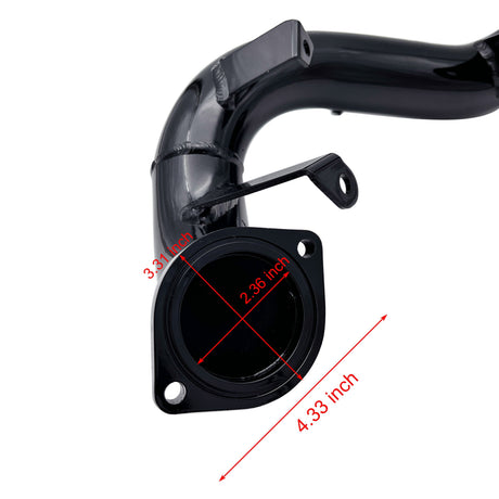 TruckTok 2006-2007.5 6.6L Chevy Duramax Passenger Up-Pipe & EGR Delete Kit w/Intake TruckTok