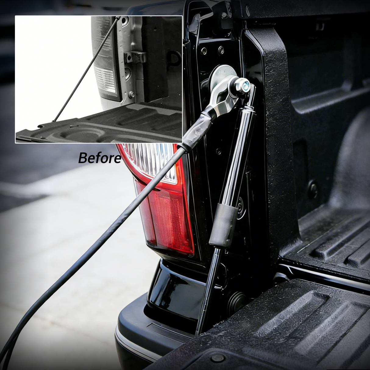 Trucktok 1999-2007 Classic Silverado Sierra 1500 2500 3500 Tailgate Assist Shock Kit TruckTok