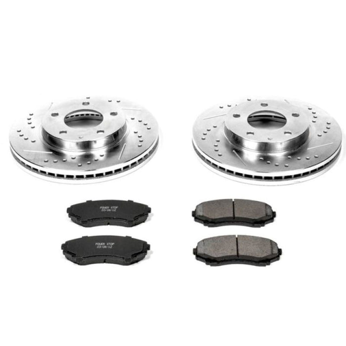 Power Stop 00-06 Mazda MPV Front Z23 Evolution Sport Brake Kit