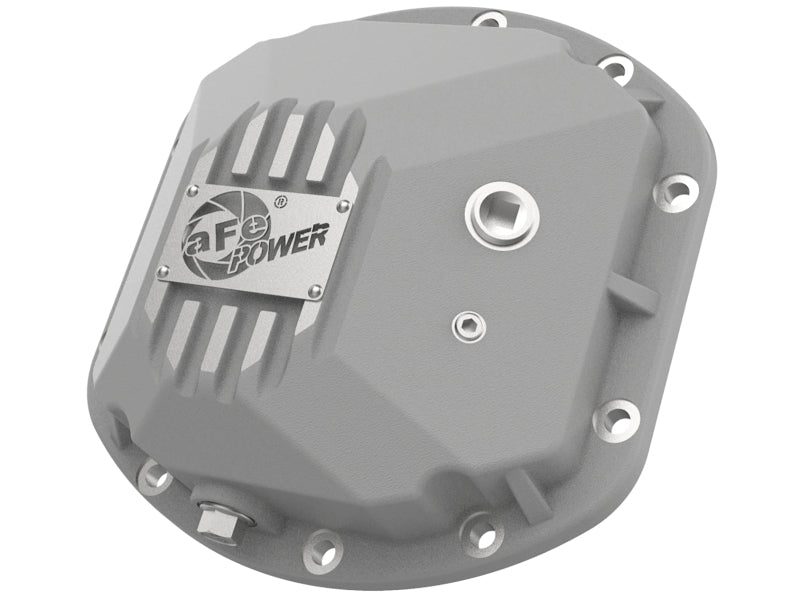 aFe 97-18 Jeep Wrangler TJ/JK Dana 30 Street Series Differential Cover w/ Machined Fins - Raw