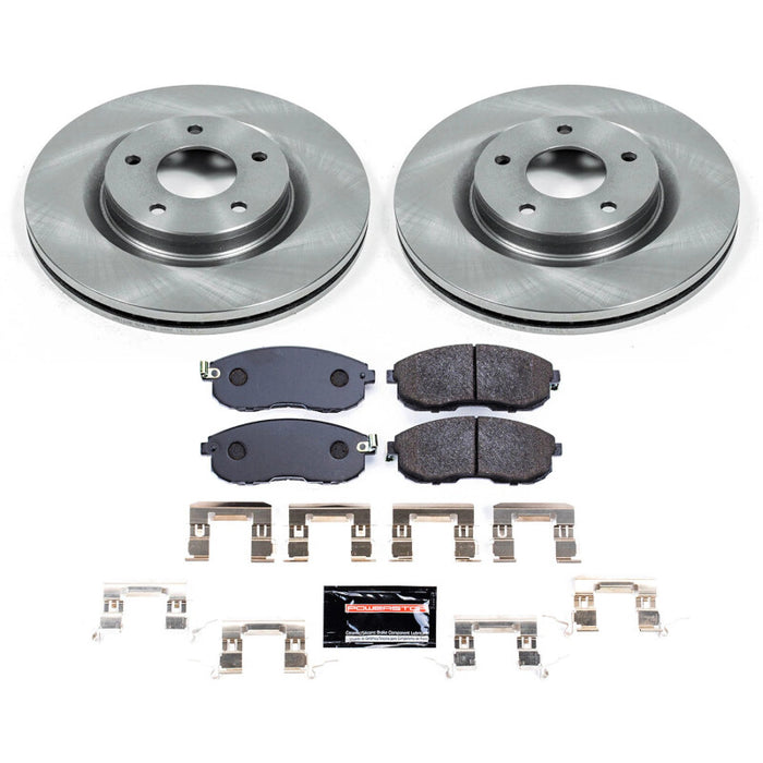 Power Stop 17-18 Nissan Sentra Front Track Day Brake Kit