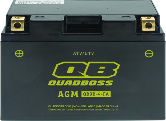 QuadBoss 06-20 Yamaha YFM700R Raptor Maintenance-Free AGM Battery