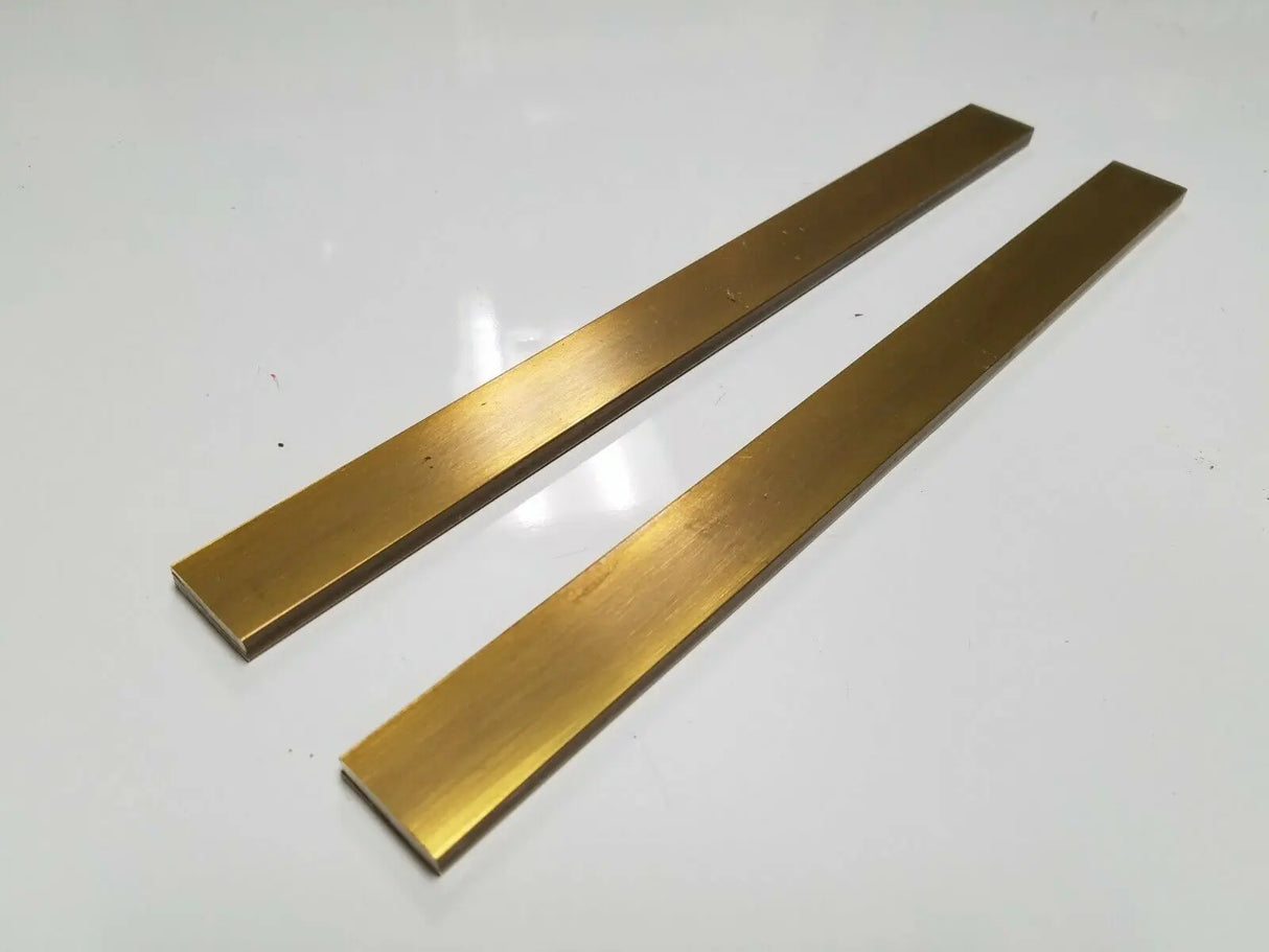 2 Pieces 1/4" x 1" C360 BRASS FLAT BAR 14" long Solid .250" Mill Stock H02 USA