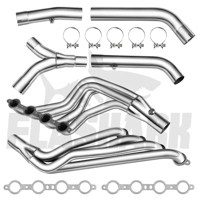 1998-2002 Chevrolet Chevy LS1 Camaro Firebird Headers & Y-Pipe 1 7/8 Race Version F-Body Flashark
