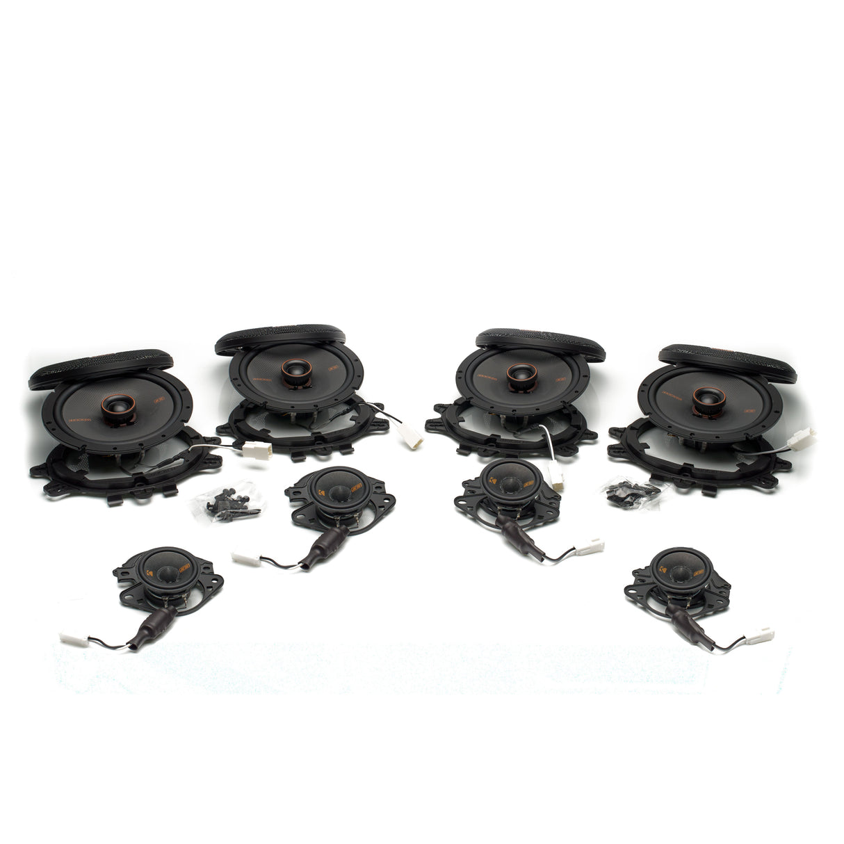 Kicker Plug & Play Speaker Bundle Upgrade | '15 - '18 JK Wrangler