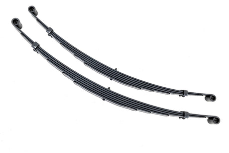 Front Leaf Springs 4 Inch Lift Pair Dodge/Plymouth Trailduster (74-81)/W100 Truck (70-89) Rough Country
