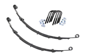 Front Leaf Springs 3 Inch Lift Pair Jeep Grand Wagoneer/J10 Truck/J20 Truck/Wagoneer 4WD Rough Country
