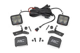 LED Light Kit Hinge Mount 2 Inch Spectrum Pair Jeep Gladiator JT/Wrangler JL (18-26) Rough Country