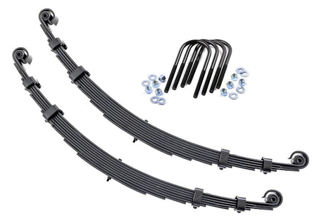 Front Leaf Springs 2.5 Inch Lift Pair Jeep CJ5/CJ7 5 4WD (1955-1975) Rough Country