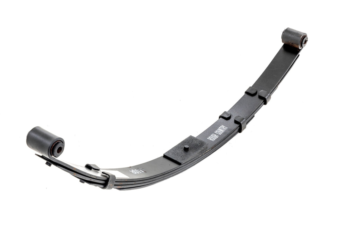 Rear Leaf Springs 4 Inch Lift Pair Jeep Wrangler YJ 4WD (1987-1995) Rough Country