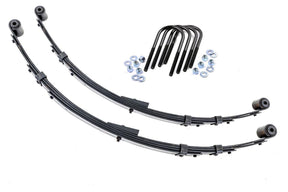 Rear Leaf Springs 4 Inch Lift Pair Jeep Wrangler YJ 4WD (1987-1995) Rough Country