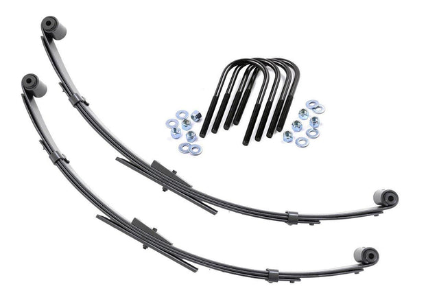 Rear Leaf Springs 2.5 Inch Lift Pair Jeep Wrangler YJ 4WD (1987-1995) Rough Country