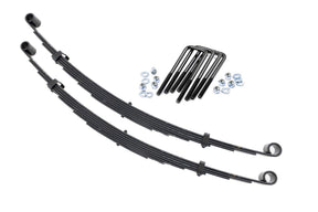 Front Leaf Springs 4 Inch Lift Pair Ford F-250 4WD (1977-1979) Rough Country