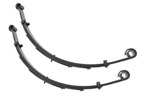 Front Leaf Springs 6 Inch Lift Pair Jeep Wrangler YJ 4WD (1987-1995) Rough Country