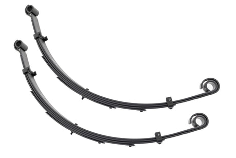 Front Leaf Springs 6 Inch Lift Pair Jeep Wrangler YJ 4WD (1987-1995) Rough Country
