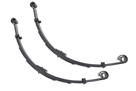 Rear Leaf Springs 6 Inch Lift Pair Jeep Wrangler YJ 4WD (1987-1995) Rough Country