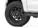 80 Series Wheel One-Piece Semi Gloss Black 20x10 6x135 -25mm Rough Country
